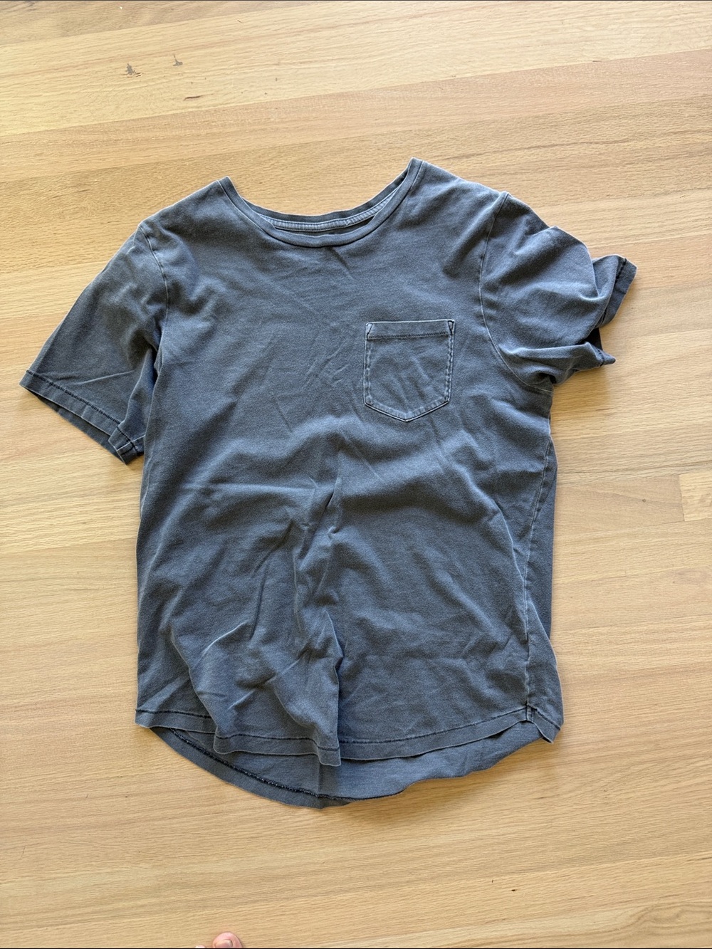 Elwood Pocket Short Sleeve Tee - Charcoal